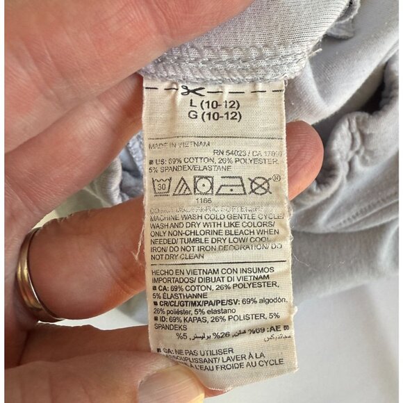 Old Navy Boys Dynamic Fleece Jogger Large (10/12) Light Gray Activewear Pockets - Picture 9 of 10